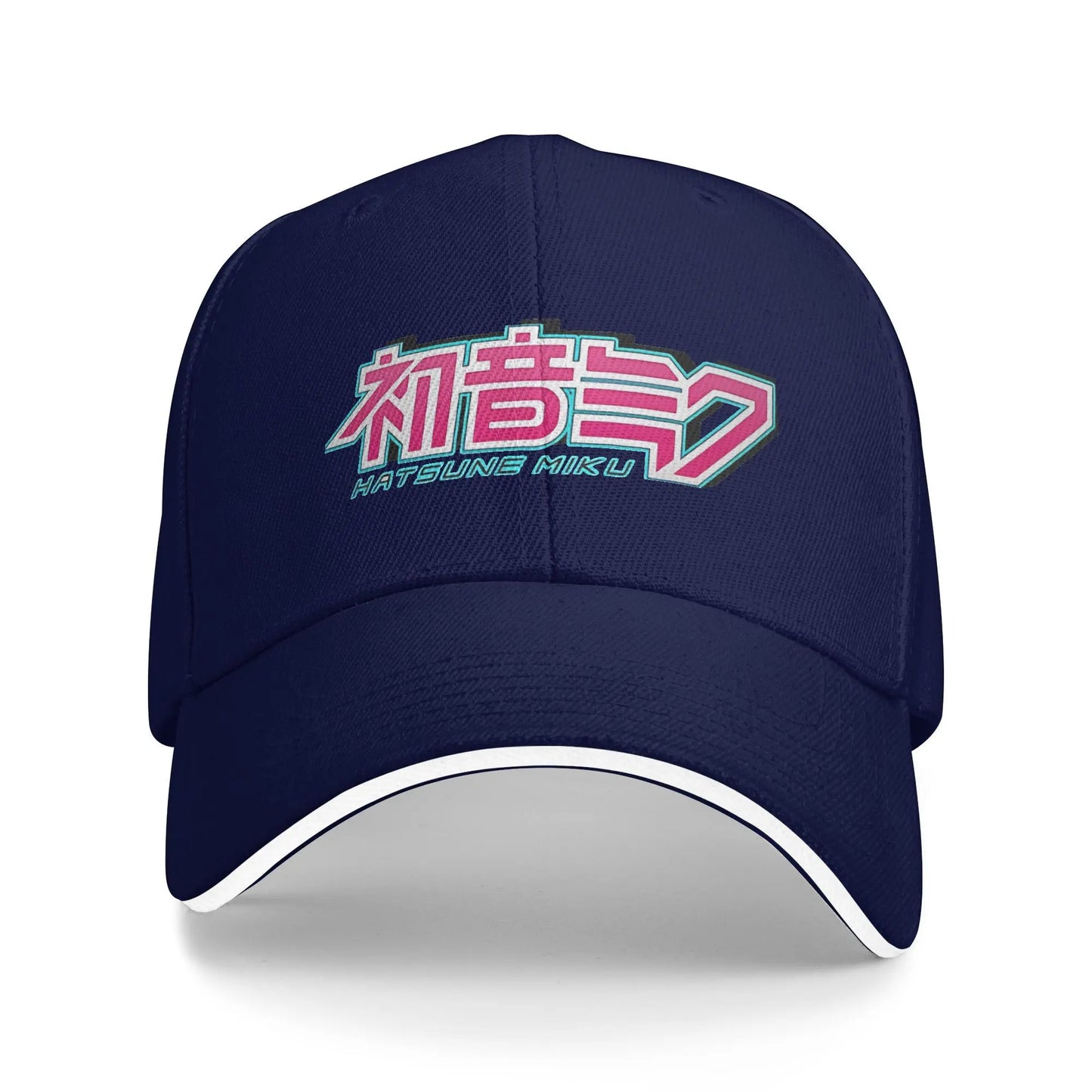 Hatsune Miku Logo Outfit Baseball Caps