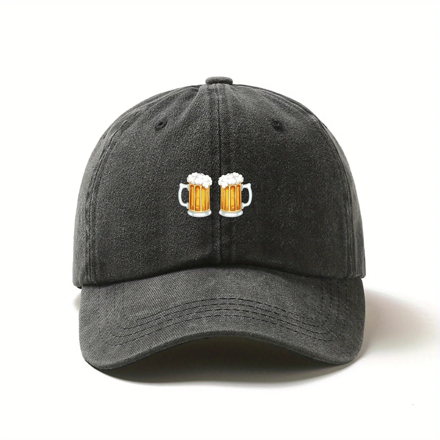 Beer Printed Baseball Cap