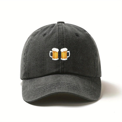 Beer Printed Baseball Cap