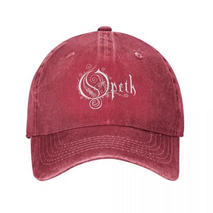 Casual Opeths Logo Death Metal Band Baseball Cap