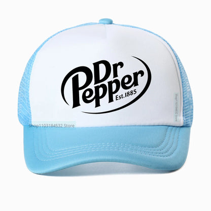 Unisex Dr Pepper Letter Print Baseball Caps