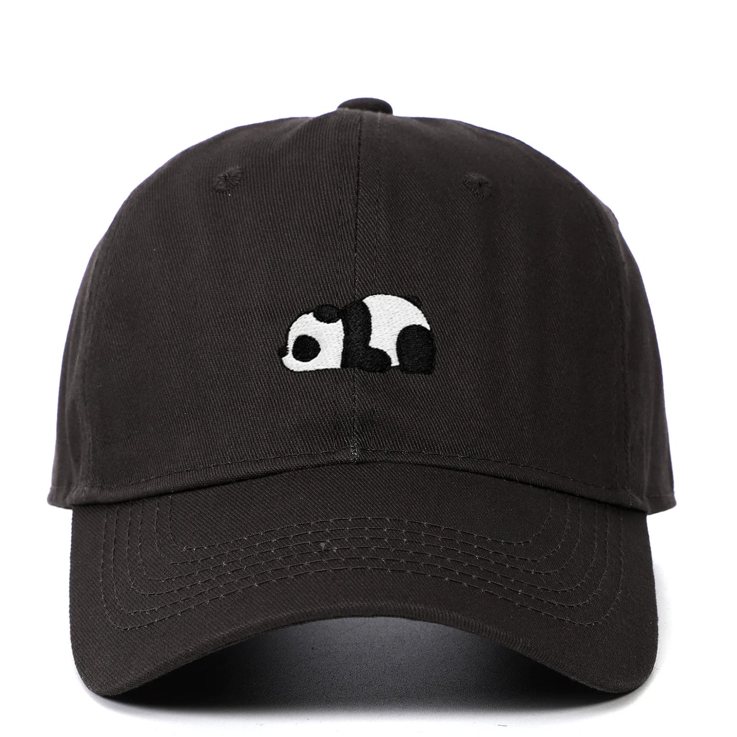 Unisex Panda Embroidery Baseball Caps