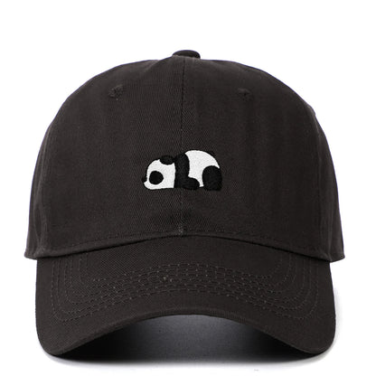 Unisex Panda Embroidery Baseball Caps