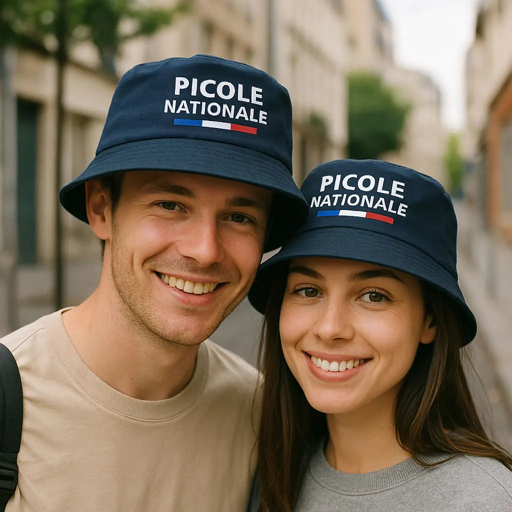 Summer Picole Nationale Bob Man Reversible Bucket Hat Men Women