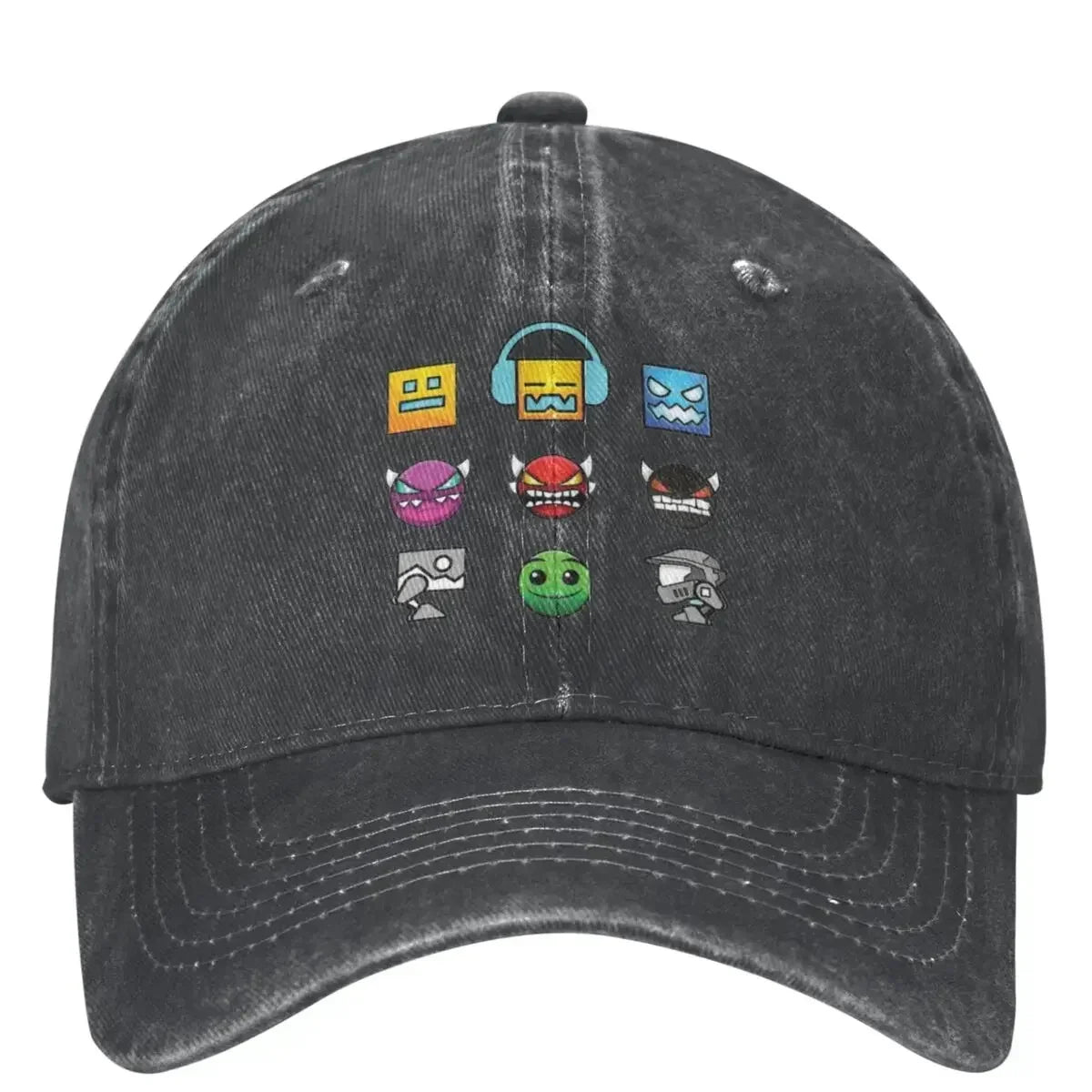 New Geometry Dash Casual Baseball Cap