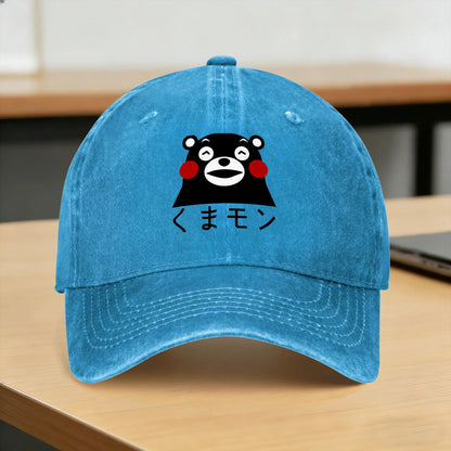Satanic Bear Sun Baseball Cap