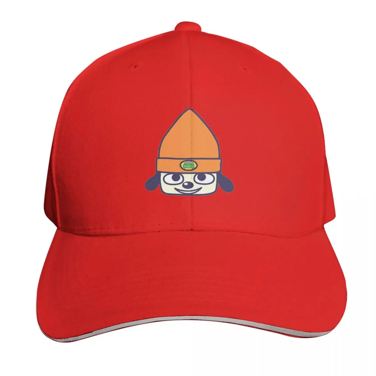 Parappa The Rapper Patchc Cartoon Game Cap Fashion Casual Baseball Caps