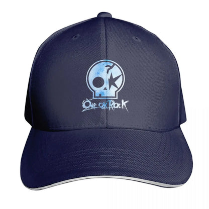 One Ok Rock Tulisan Japan Logo Cap Fashion Casual Baseball Caps