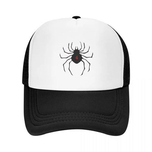 Spider Number 4 Baseball Cap Fashion Beach Black Horse Hat