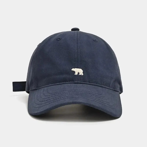 Cartoon Polar Bear Embroidery Baseball Cap