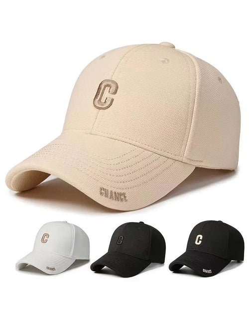 Retro Letter C Cotton Baseball Cap