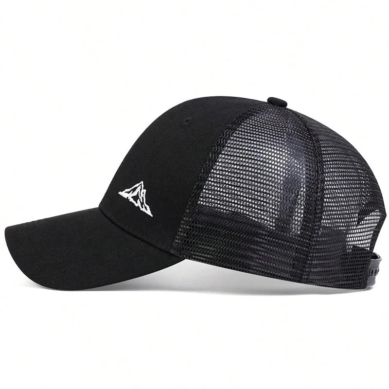 Unisex Mountain Range Embroidery Baseball Caps