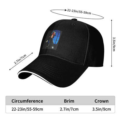Adult Best Dance Musical MJ King Of Pop Sandwich Cap Baseball Cap