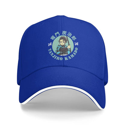 Demon Slayer Kimetsu No Yaiba Tanjiro Circle Baseball Cap