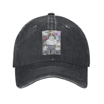 aFamilies Cartoon Peter Lois Stevie Baseball Caps