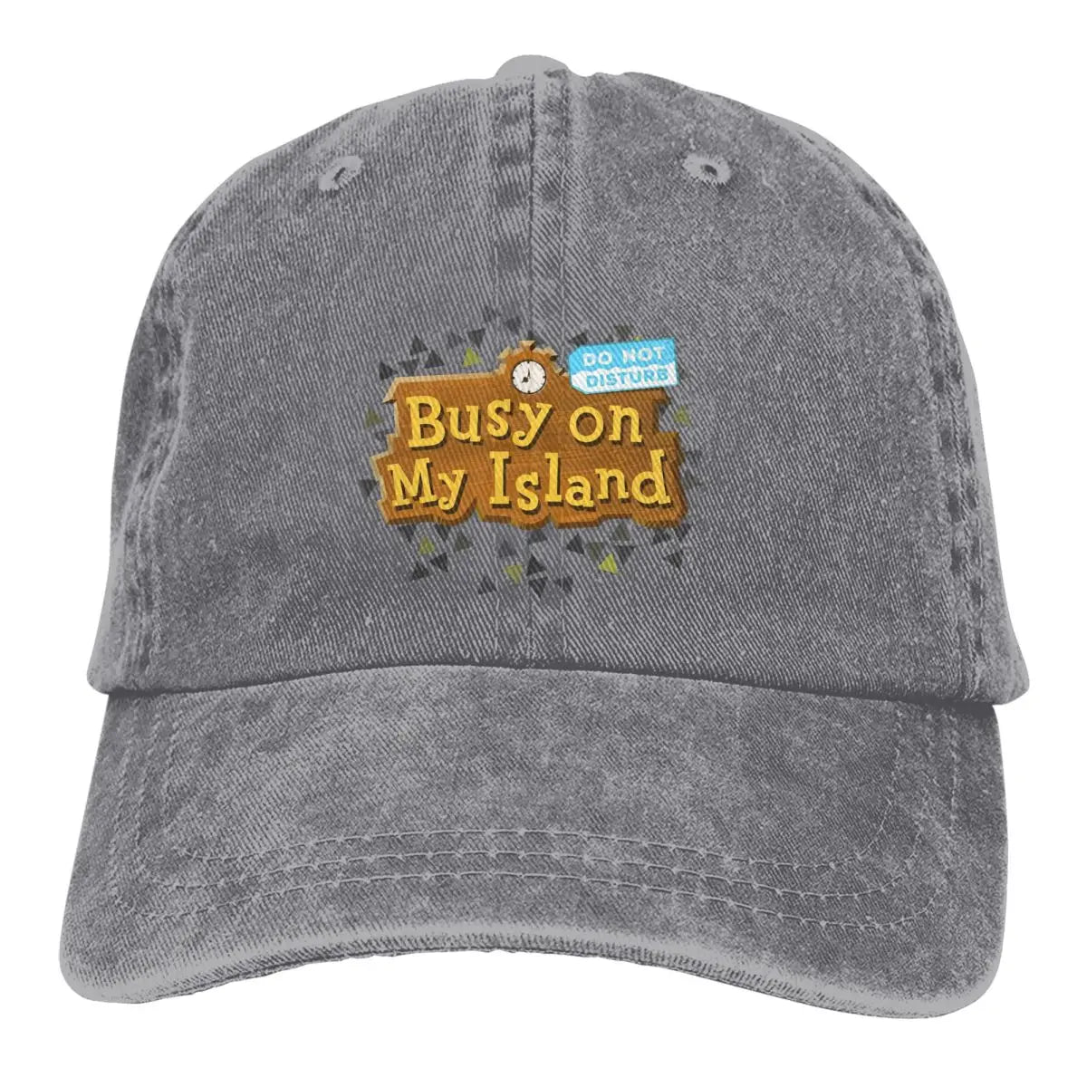 Animal Crossing Pocket Camp Busy On My Island Baseball Caps