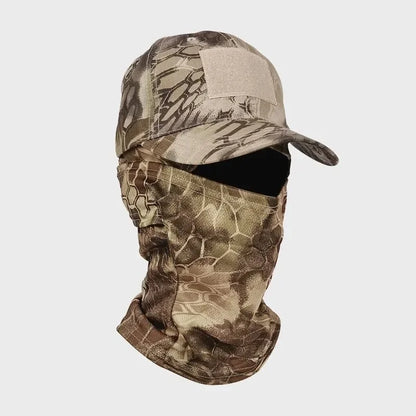 Camo Baseball Caps Camouflage Balaclava Hat Outdoor Fishing Hiking Hunting