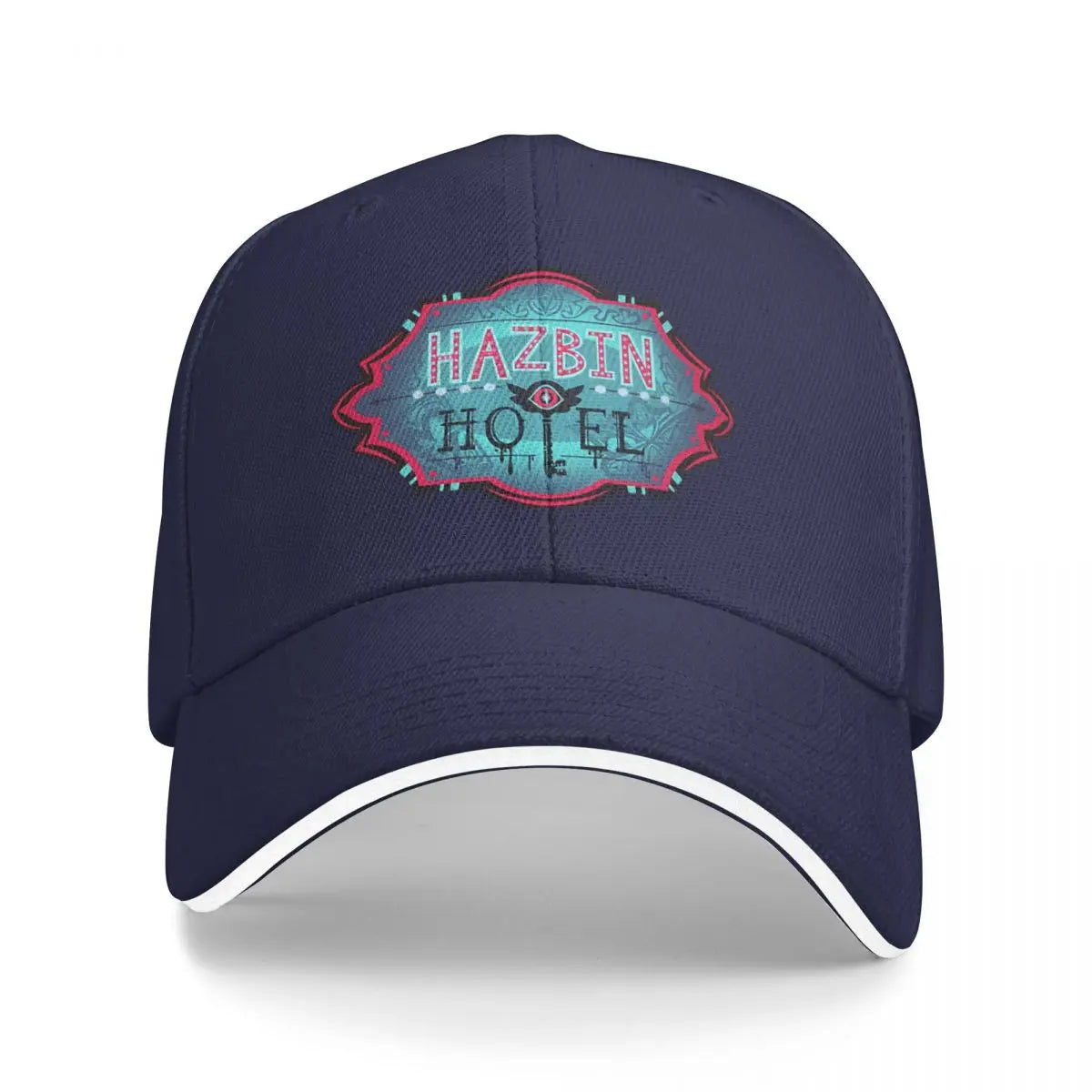 Unisex Baseball Hats Hazbines Hoteles Alastor Vox Printed Streetwear Baseball Caps