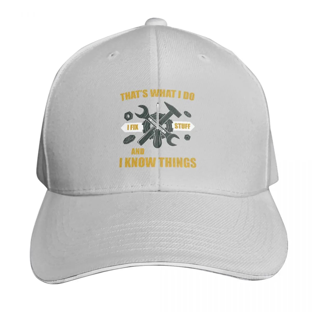 That's What I Do I Fix Stuff And I Know Things Cap Fashion Casual Baseball Caps