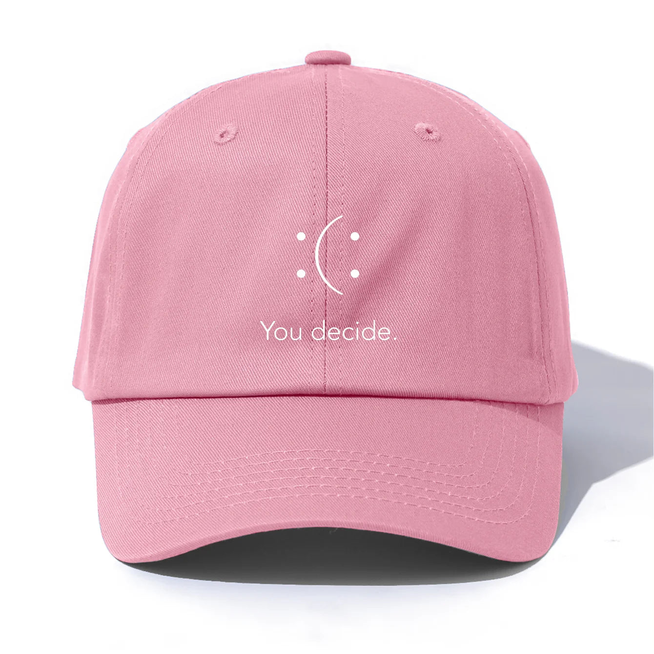 YOU DECIDE Print Baseball Cap For Adults