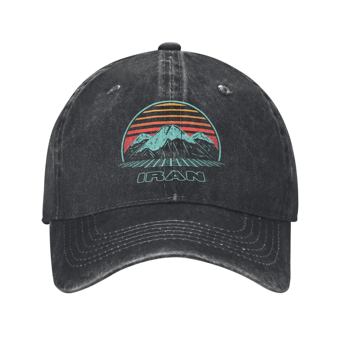 Iran Retro Vintage 80s Style Spring Hip Hop Hats Baseball Caps