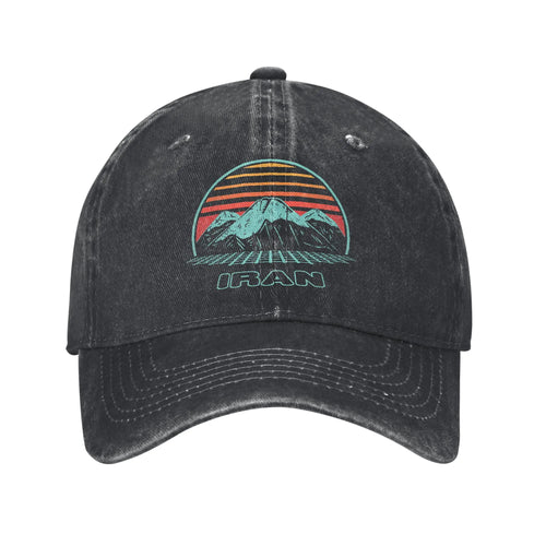Iran Retro Vintage 80s Style Spring Hip Hop Hats Baseball Caps