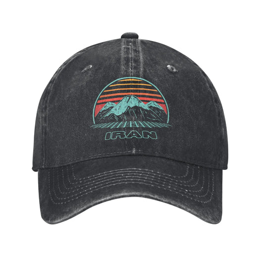 Iran Retro Vintage 80s Style Spring Hip Hop Hats Baseball Caps