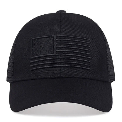 Unisex American Flag Embroidery Baseball Caps