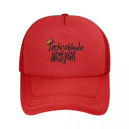 Technoblade Never Dies Mesh Baseball Caps