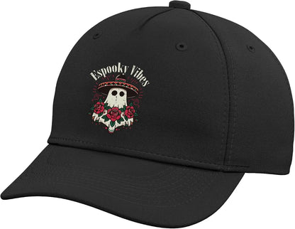 Espooky Vibes Hispanic Mexican Ghost Halloween Baseball Hat