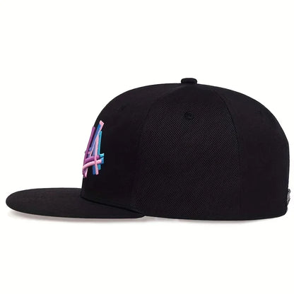 Unisex Letter Embroidery Hip-hop Hats Snapback Cap
