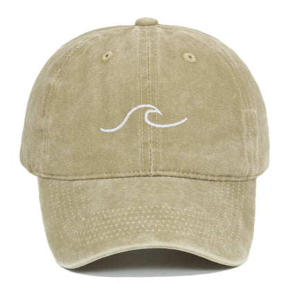 New Fashion Embroidered Ripple Wave Baseball Cap