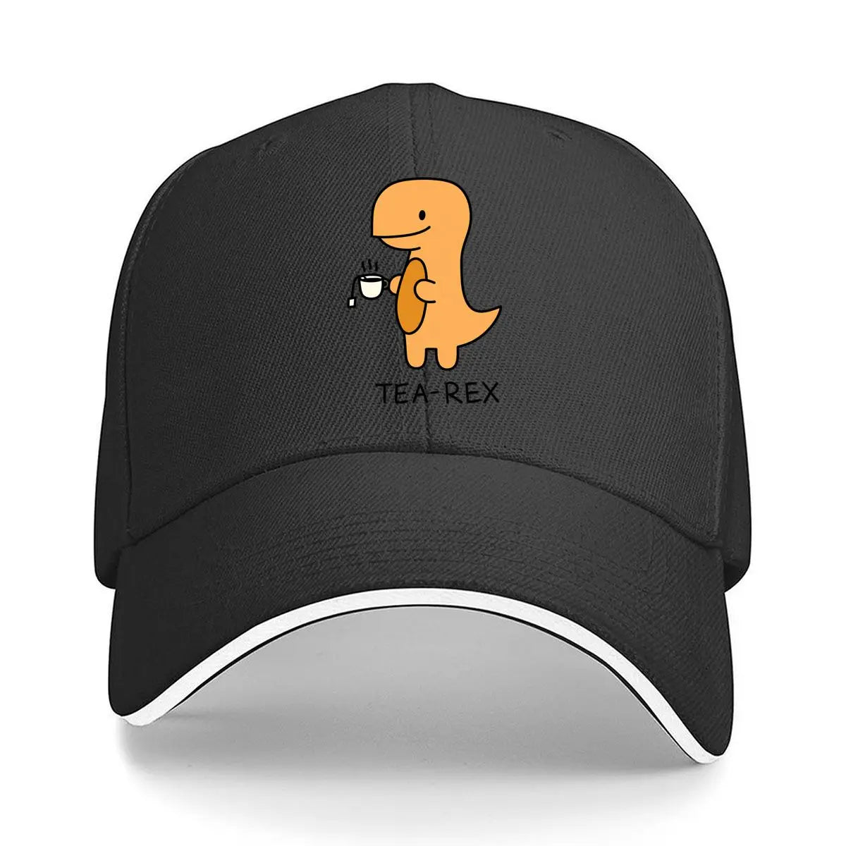 Tea Rex Dinosaur Tea Time Baseball Cap