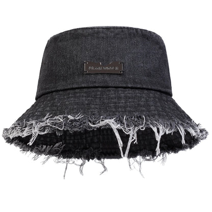 Unisex PRANK Label Personality Cowboy Bucket Hats Fishermen Caps