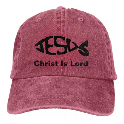 New Baseball Cap Jesus Fish Christ Is Lord Outfit