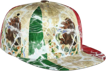 Mexico Mexican Baseball Hat Snapback Caps Adjustable Size For Women Men