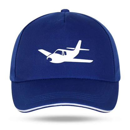 New Men Women Fashion Airplane Pilot Wings Funny Print Baseball Caps