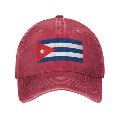 Flag of Cuba Casual Baseball Cap