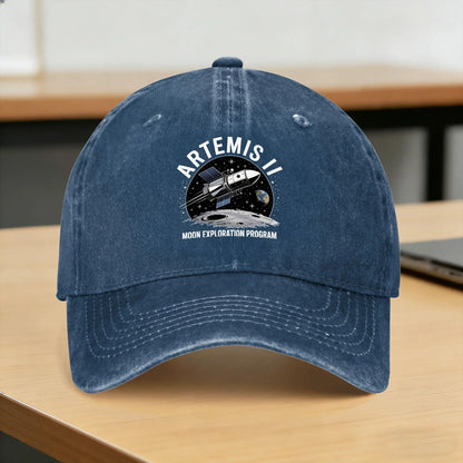 Artemis II Back To The Moon 2026 Baseball Cap