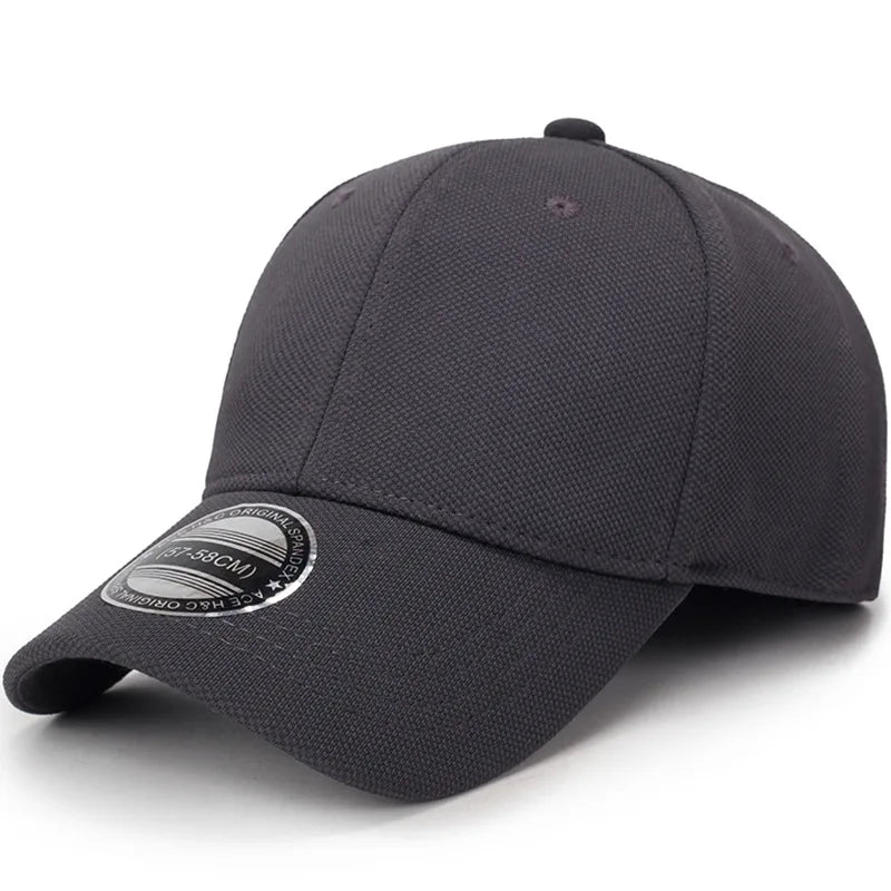 Fitted Closed Full Cap Outdoor Breathable Sports Sun Baseball Cap