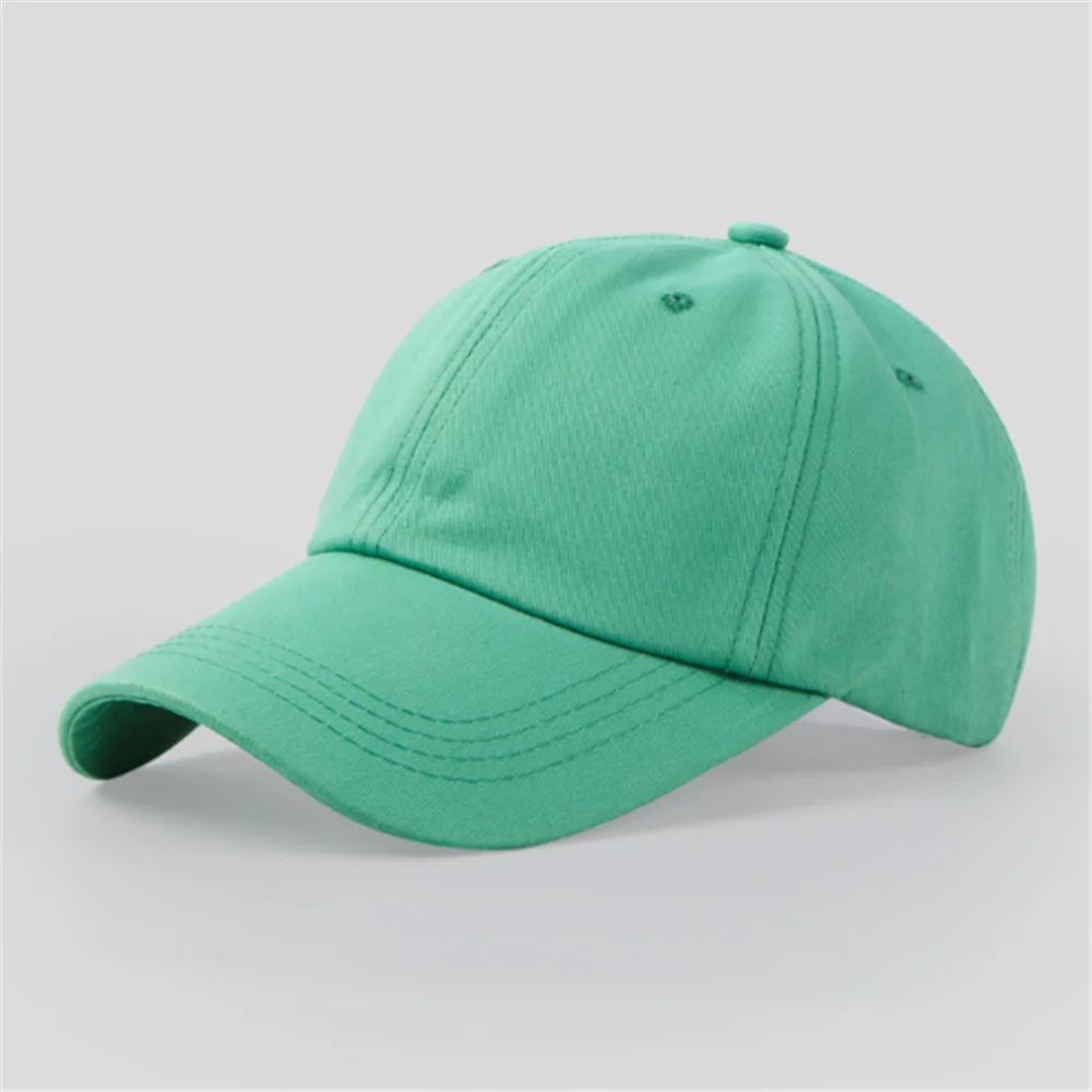 Casual Baseball Cap For Men Women Solid Color Cotton Hat Fashion Simple