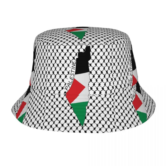 Palestine Flag Map Palestinian Kufiya Hatta Keffiyeh Bucket Hat Panama Hat Fisherman Hats