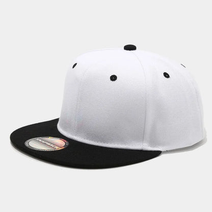 Two-Color Block Hip-Hop Cap Snapback Cap For Men And Women
