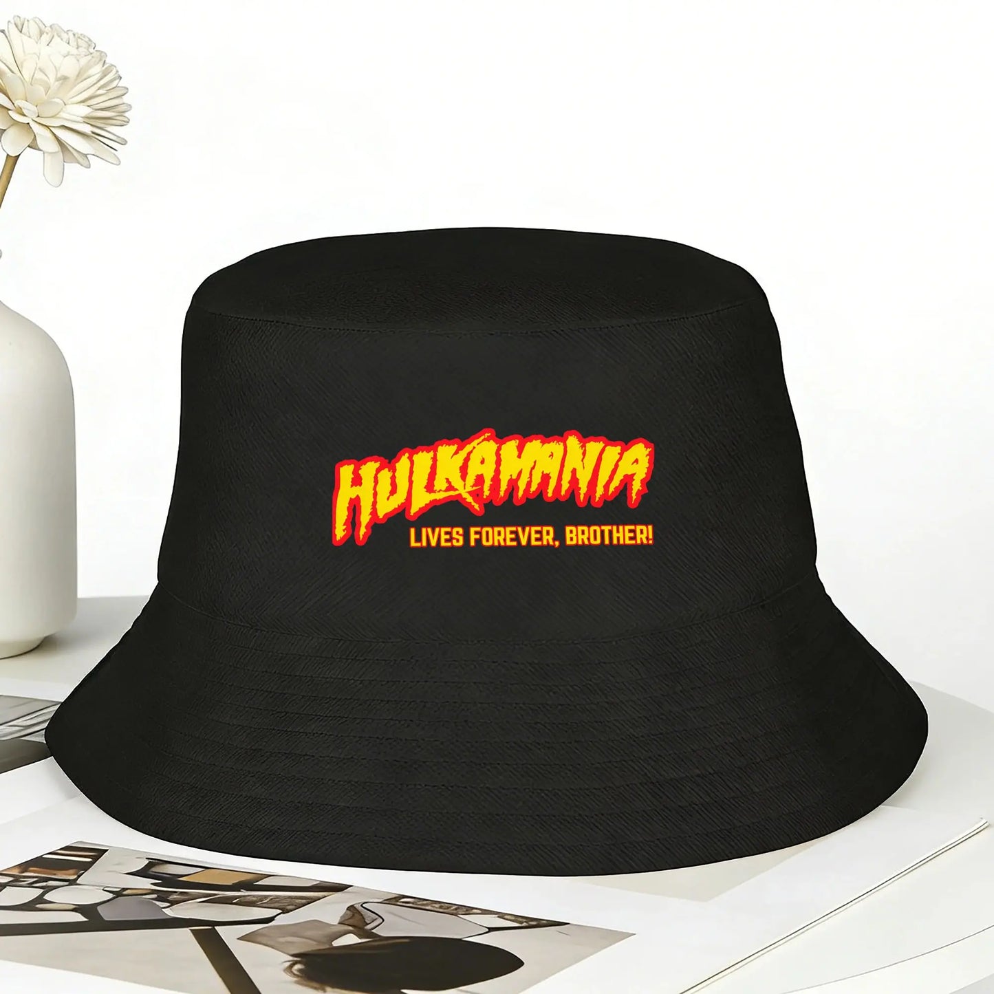 Hulkamania Live Forever Bucket Hat