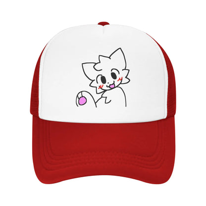 Boykisser Happy Paw Adjustable Mesh Baseball Hat