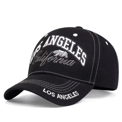 Bear Embroidered Icon Baseball Hat Men's Outdoor