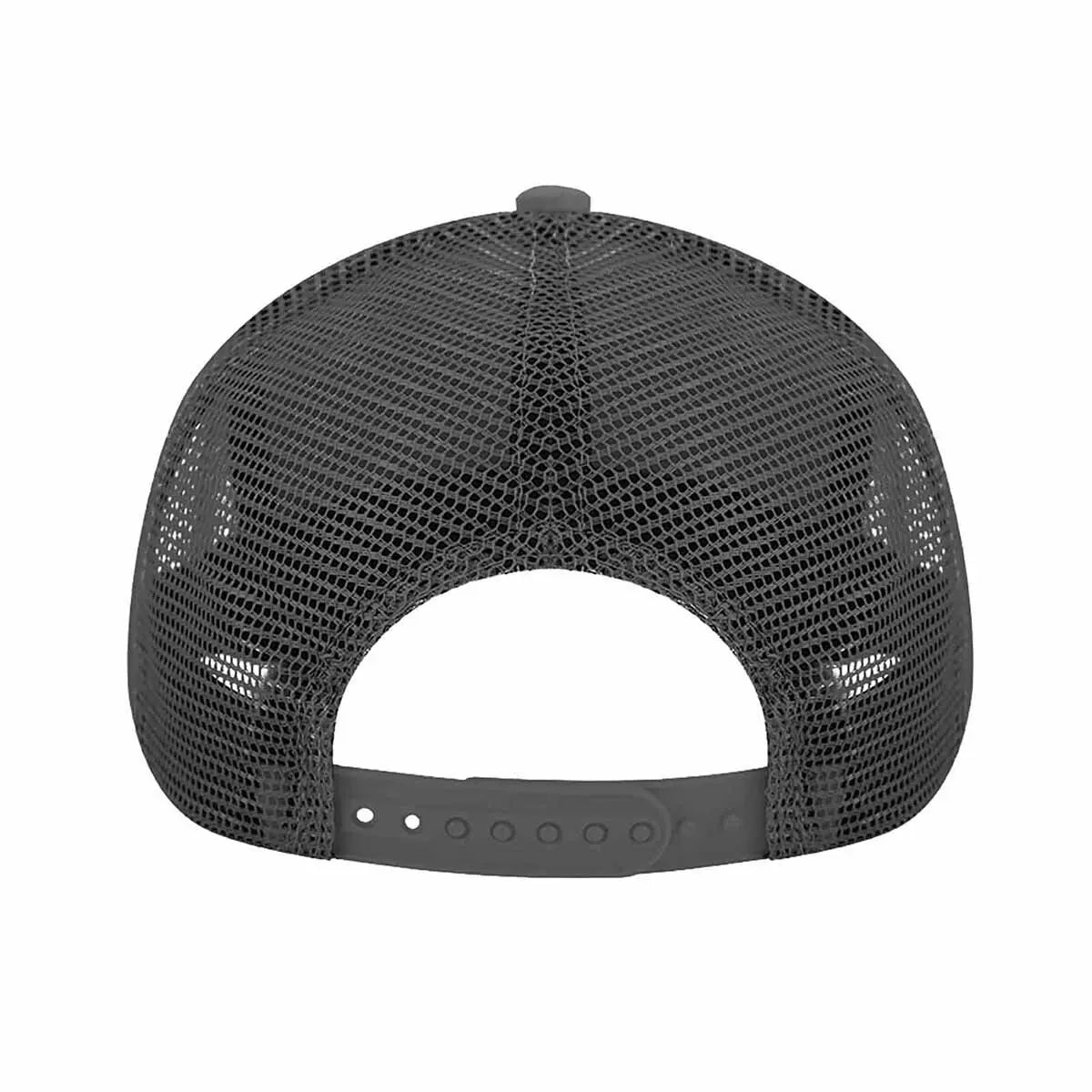 Playful Chibi Demon Fan Mascot Mesh Baseball Cap