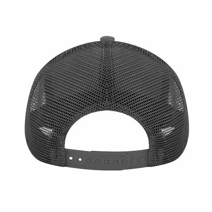 Playful Chibi Demon Fan Mascot Mesh Baseball Cap