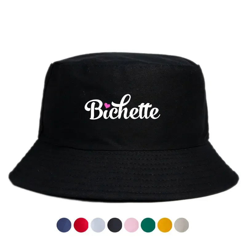 Classic Bichette Print Reversible Bucket Hat Women Man
