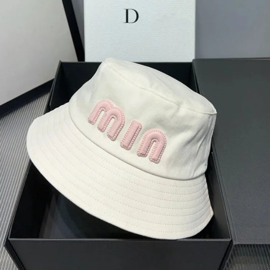 2025 Designer Luxury Fisherman Hat Versatile Women Basin Hat Pink Letter Valentine's Day Bucket Hats